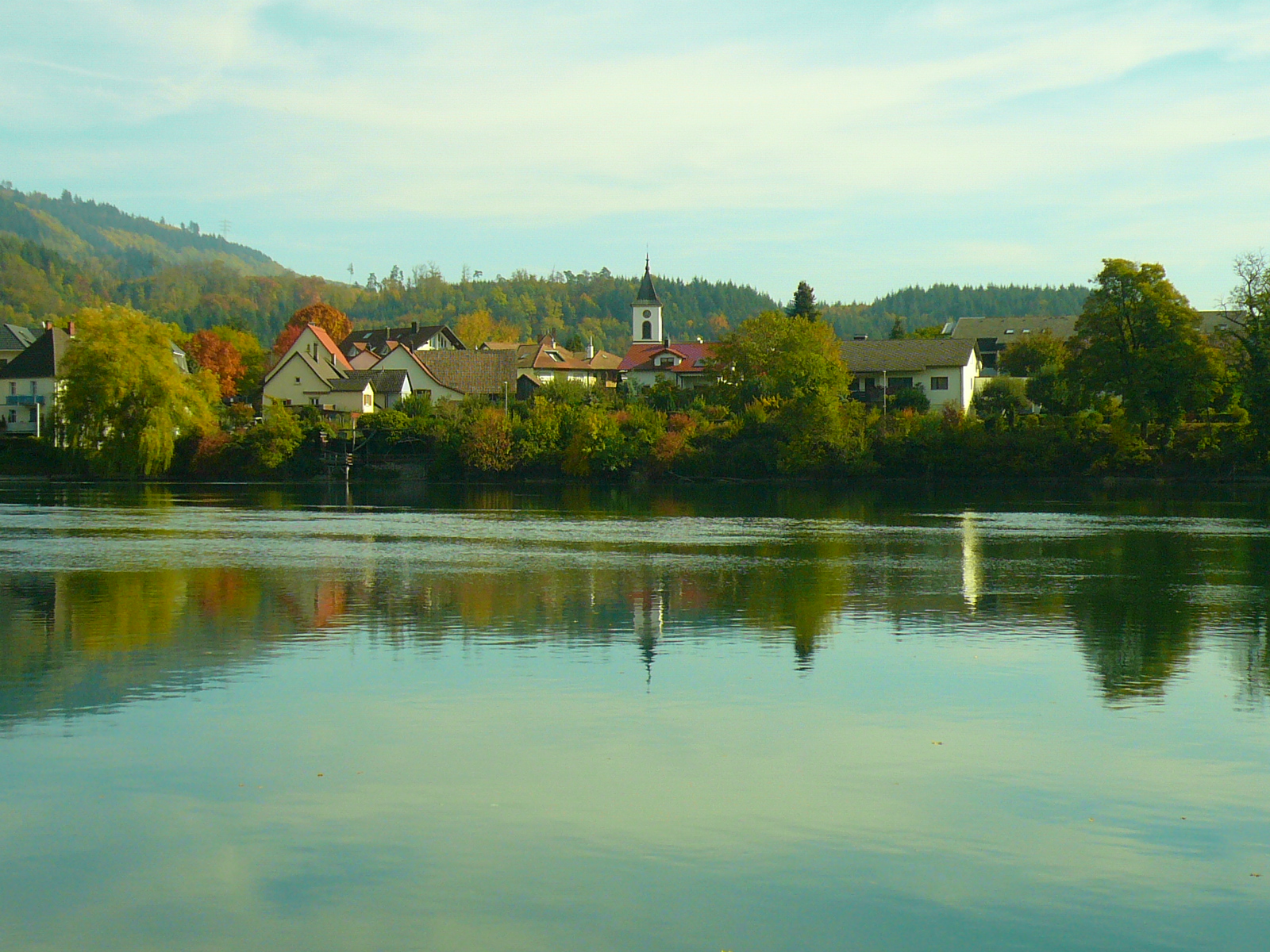 Wallbach (Bad Säckingen) am frühen Nachmittag
